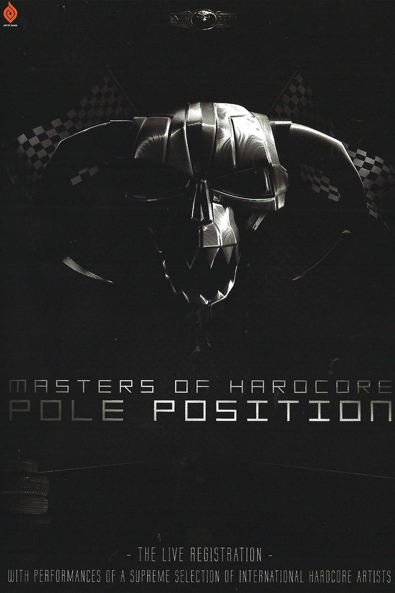 Masters Of Hardcore - Pole Position 2008 poster background