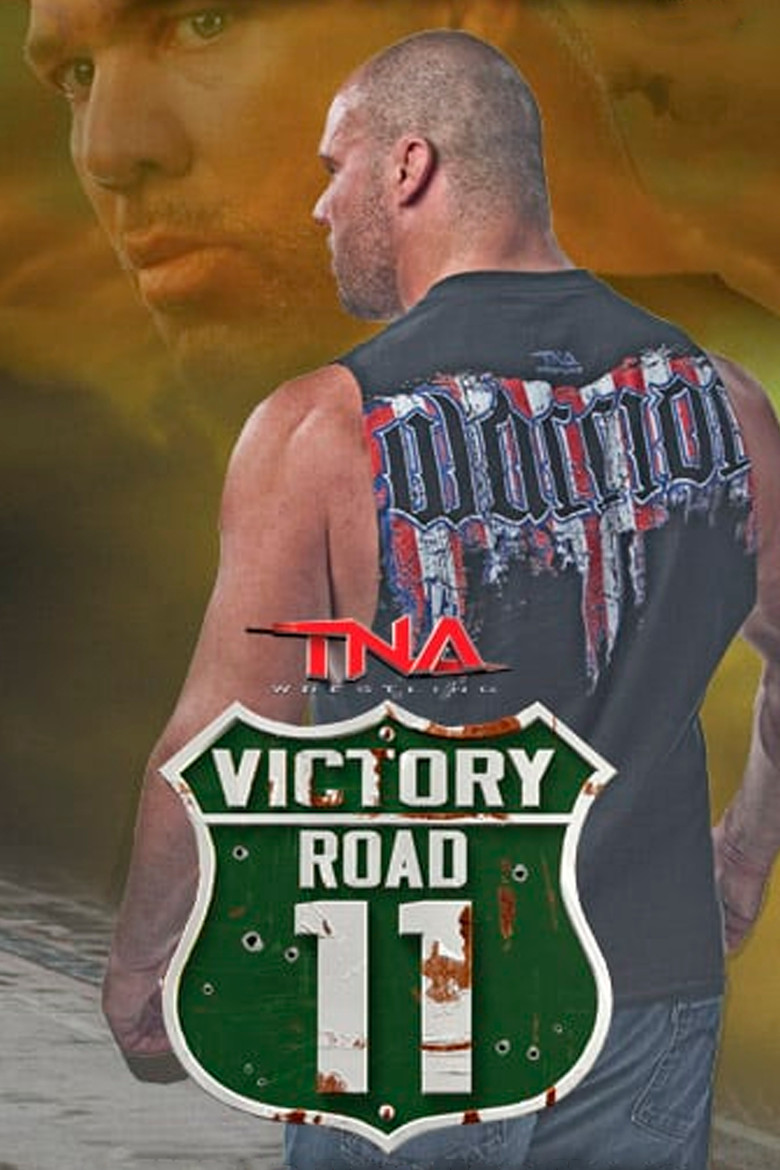 TNA Victory Road 2011 poster background