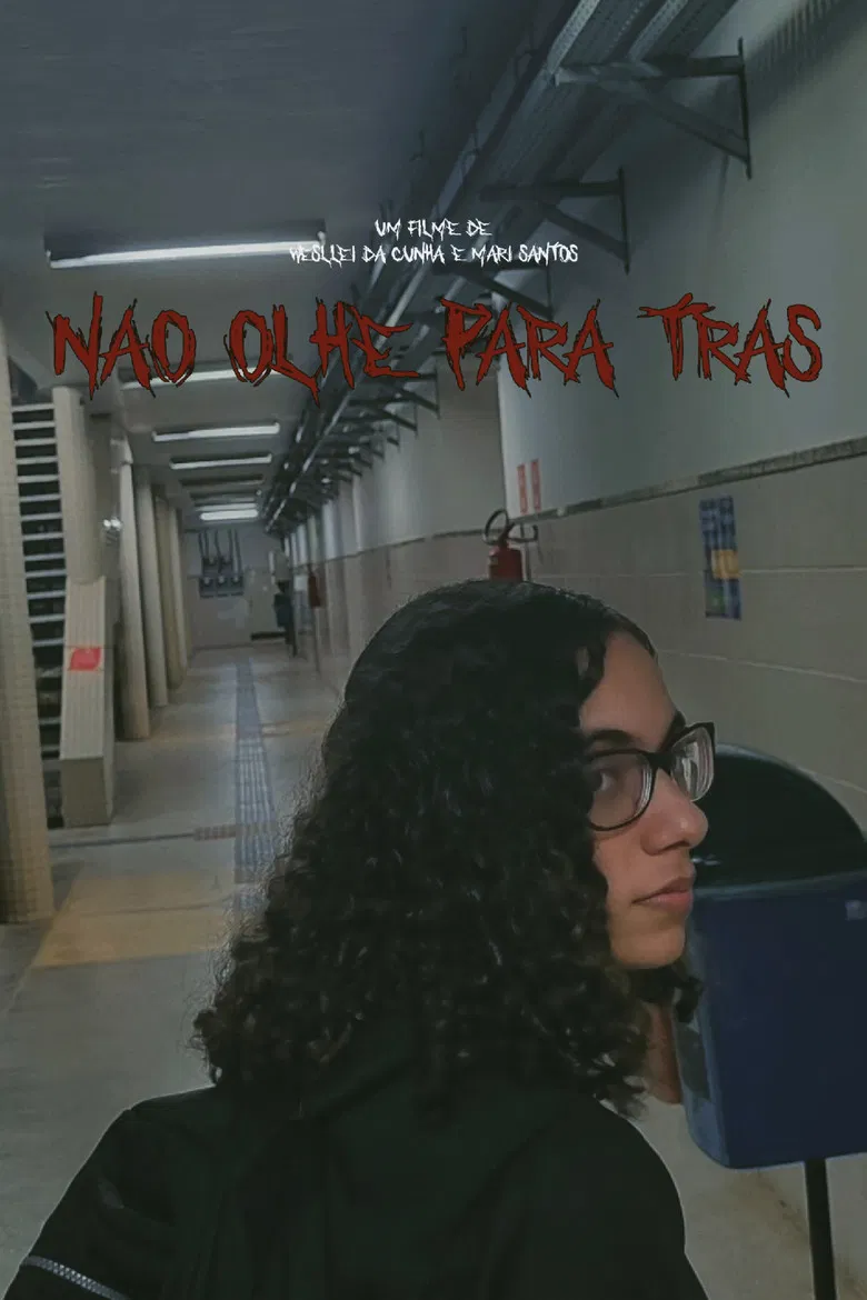 Não olhe para trás poster background