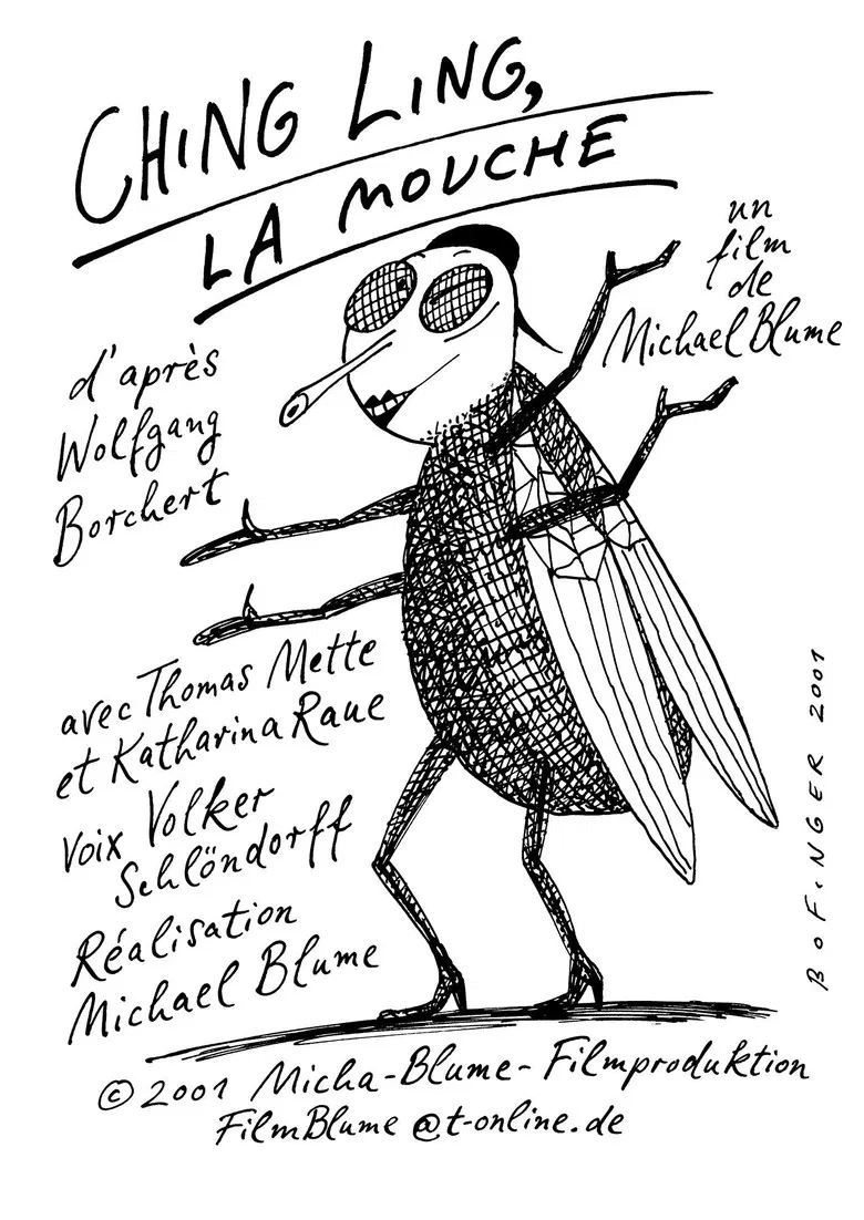Ching Ling, die Fliege poster background
