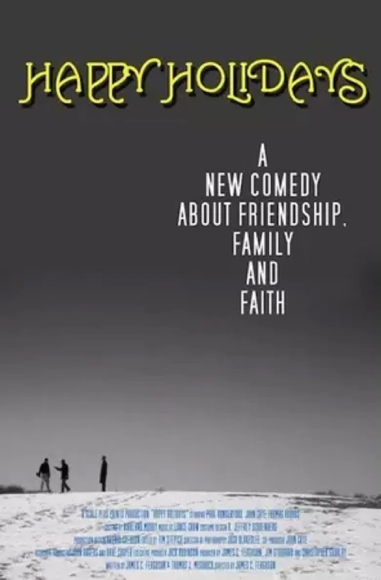 Happy Holidays poster background