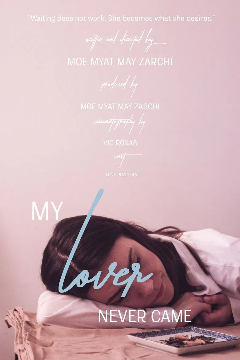 My Lover Never Came poster background