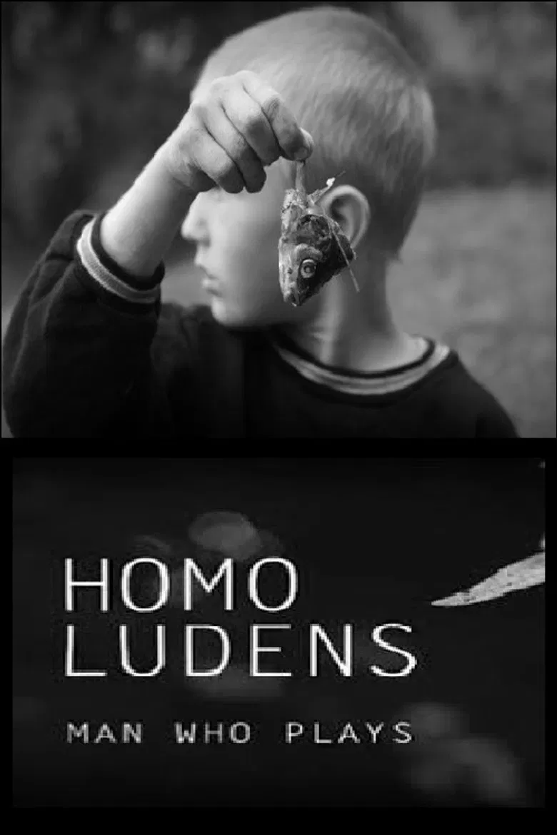 Homo Ludens. Man Who Plays poster background