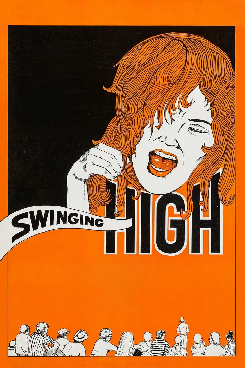 Swinging High poster background