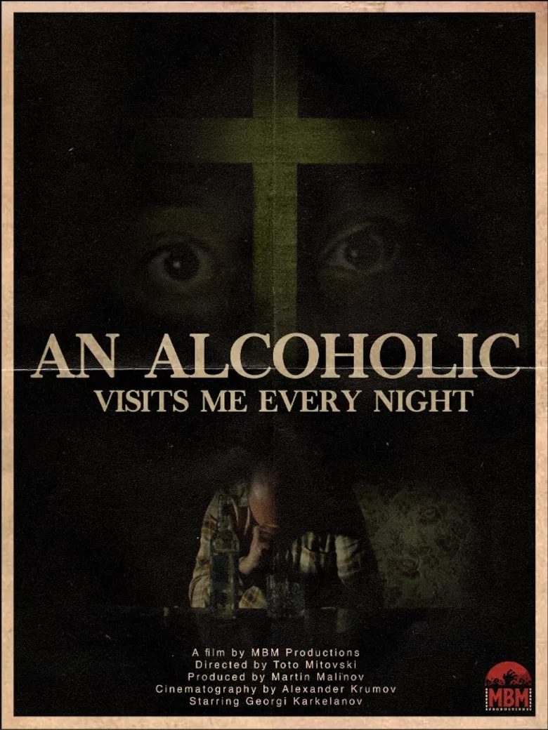 An Alcoholic Visits Me Every Night poster background