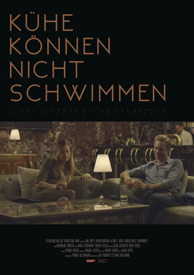 Kühe können nicht schwimmen poster background