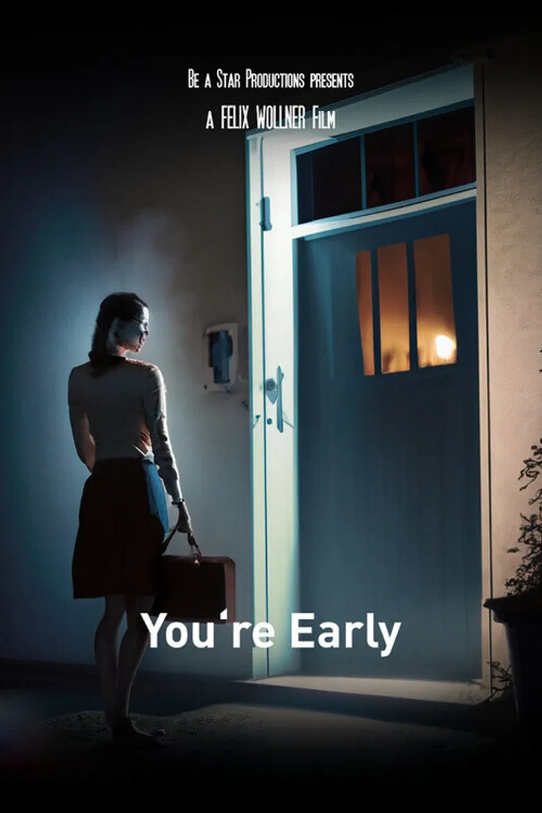 You're Early poster background