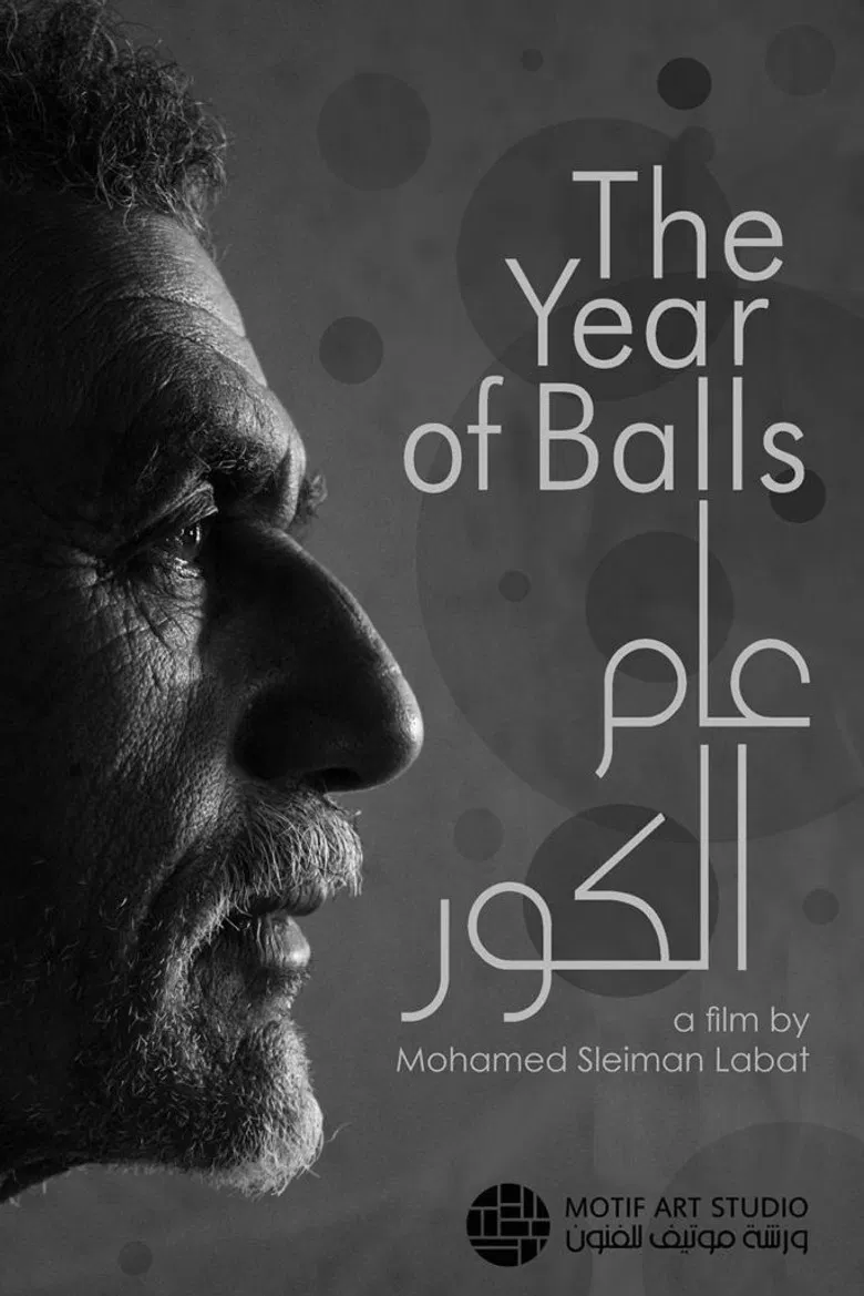 The year of the balls poster background