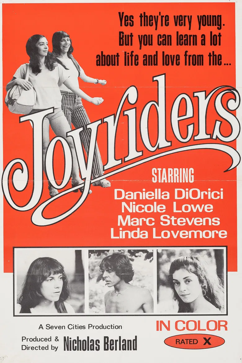 The Joyriders poster background
