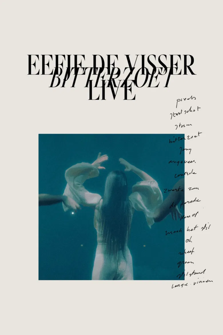 Eefje de Visser: Bitterzoet - Live poster background