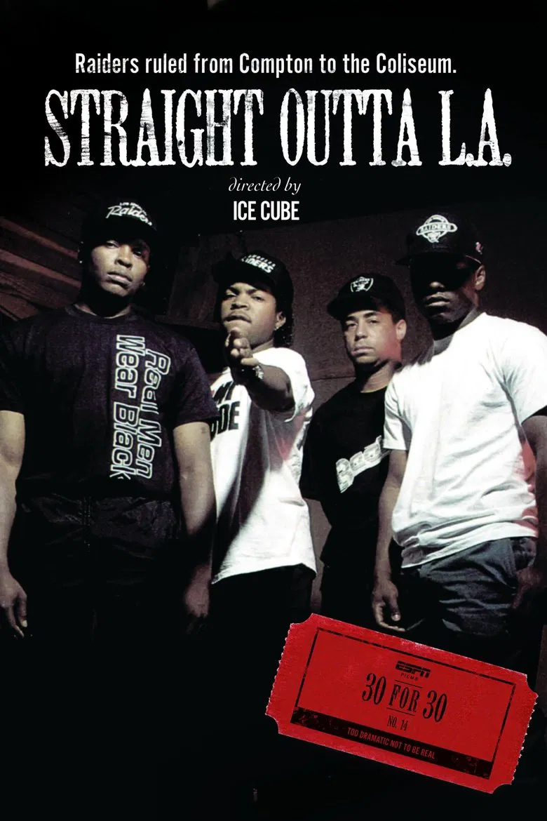 Straight Outta L.A. poster background