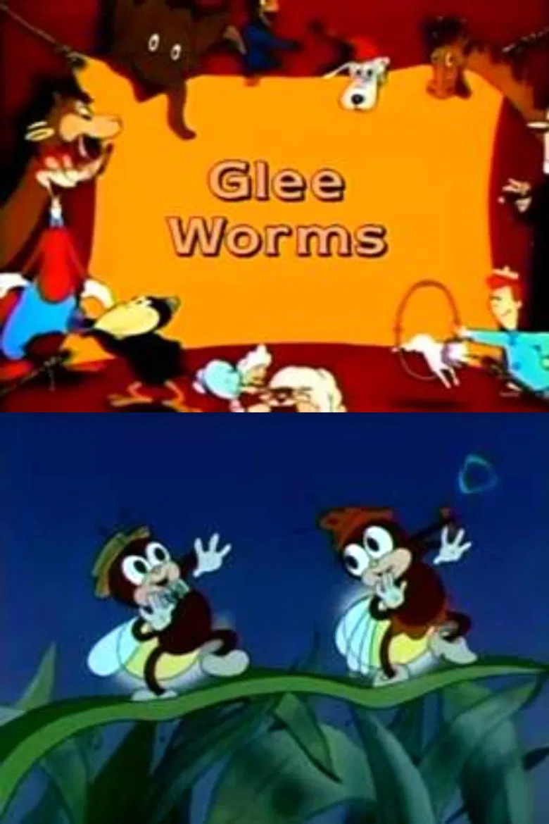 Glee Worms poster background