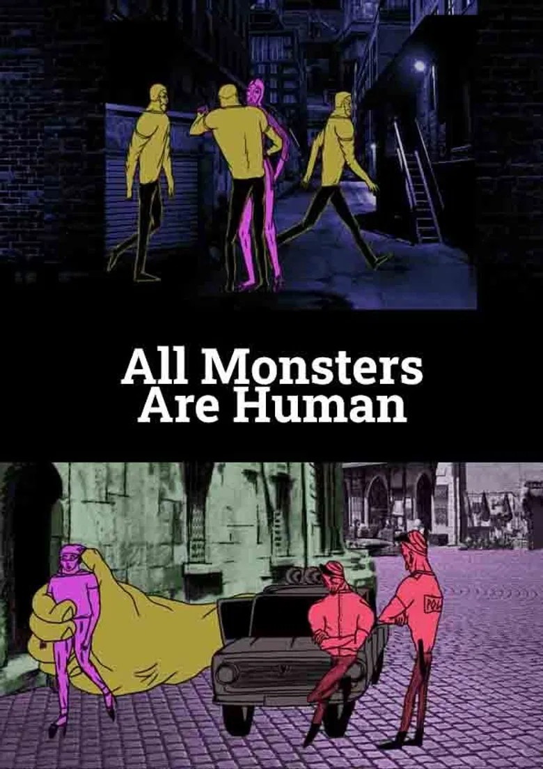 All Monsters Are Human poster background