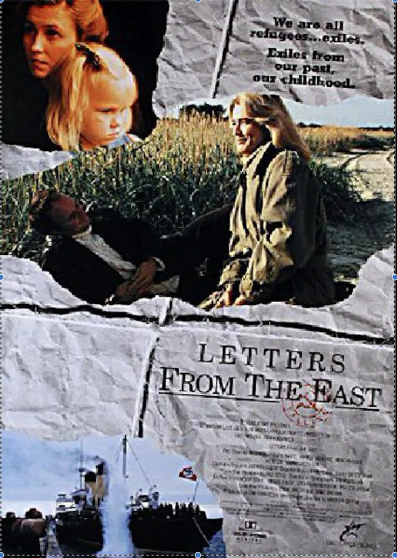 Letters from the East poster background