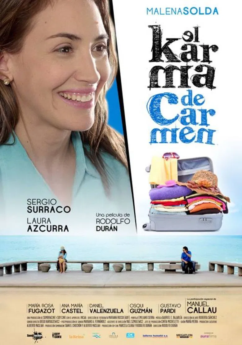 El karma de Carmen poster background