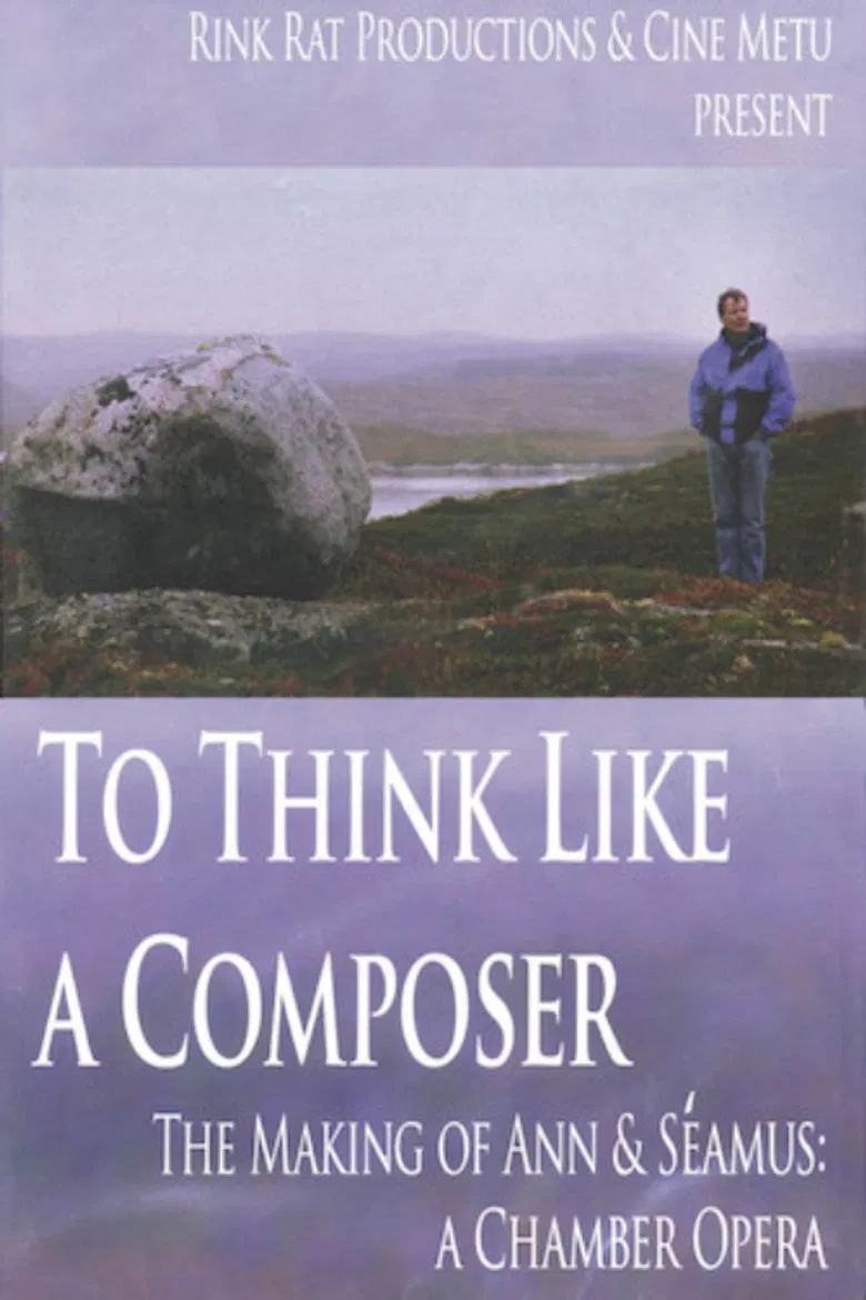 To Think like a Composer poster background