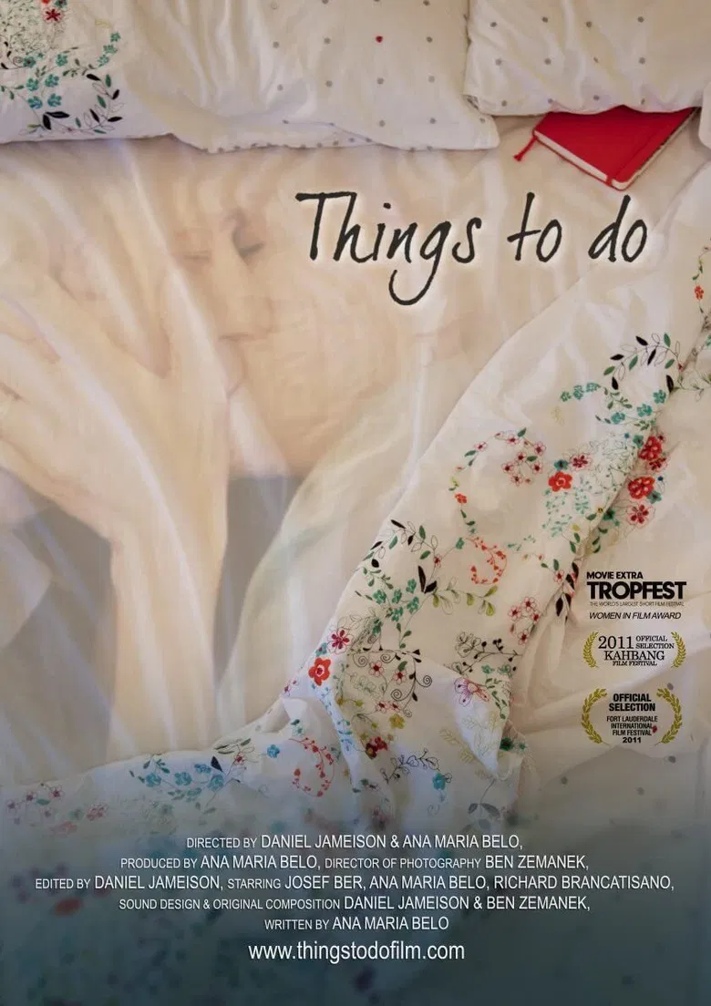 Things to Do poster background