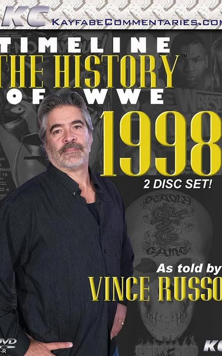 Timeline: The History of WWE – 1998 – As Told By Vince Russo poster background