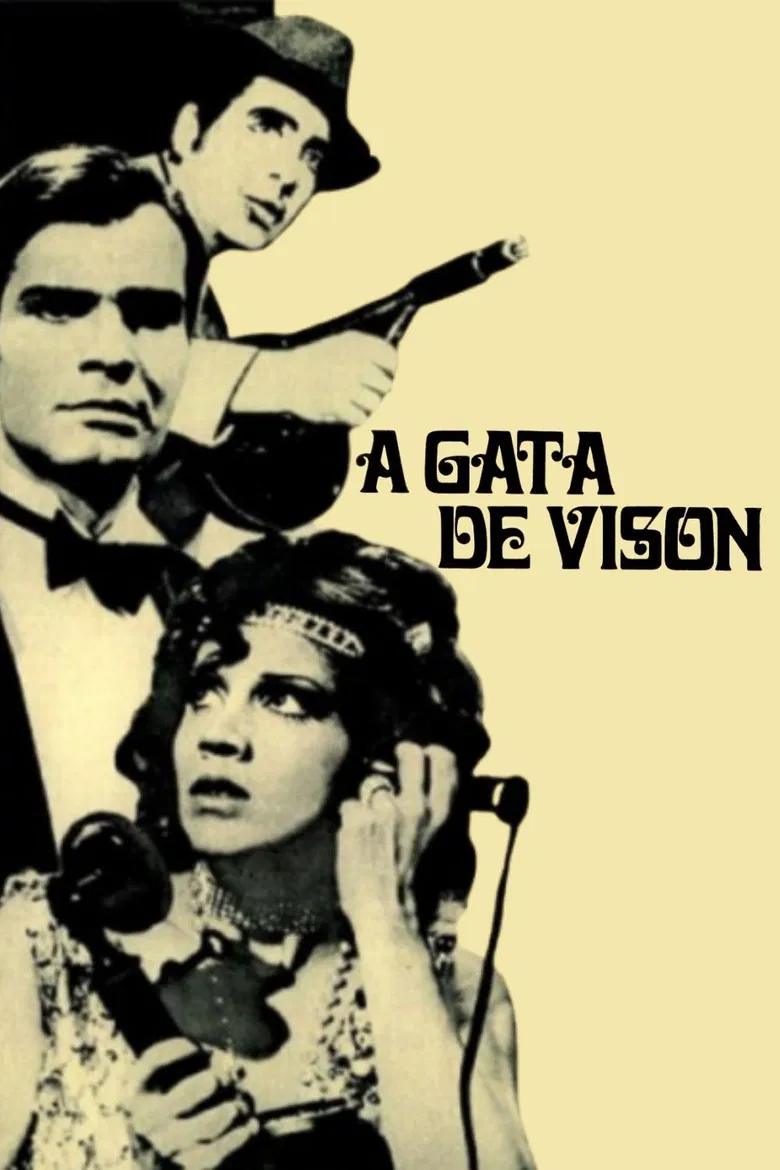 A Gata de Vison poster background