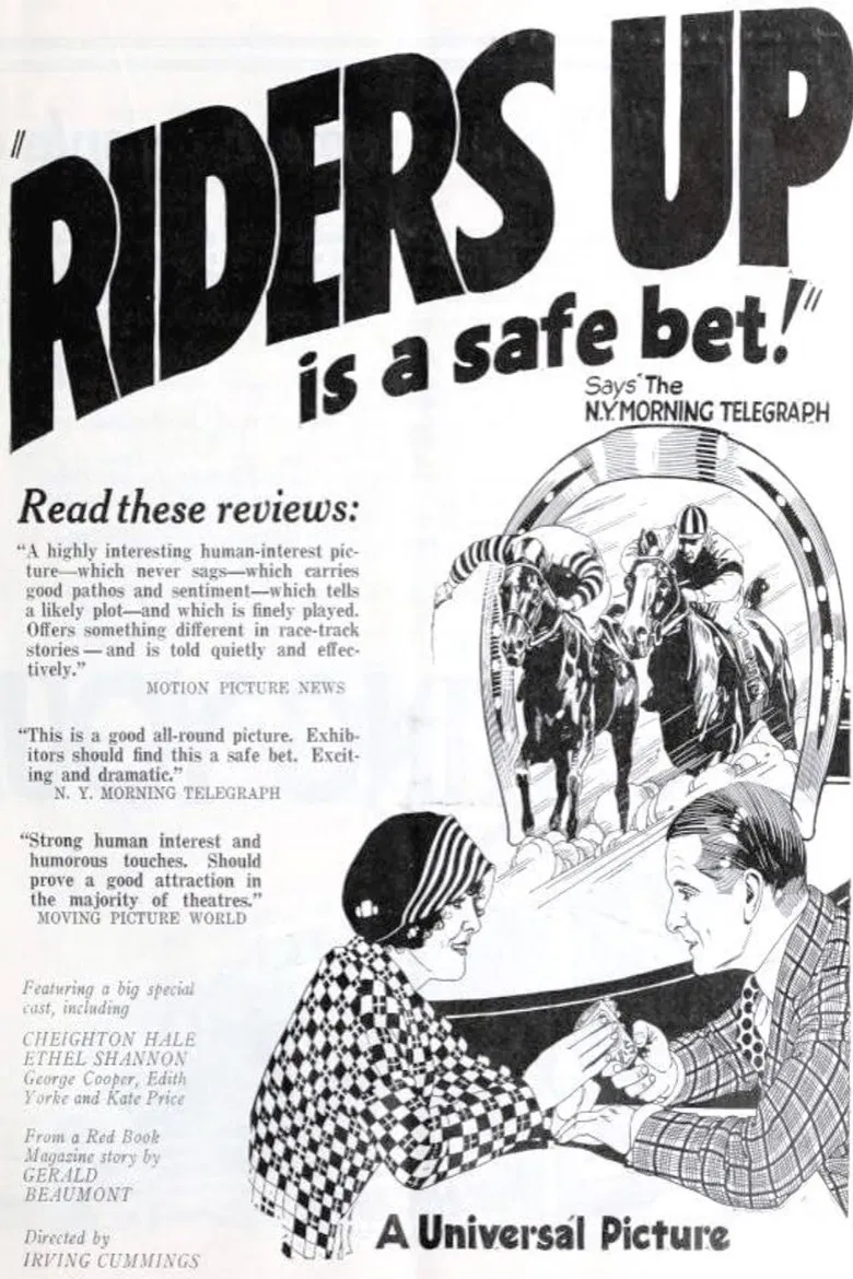 Riders Up poster background