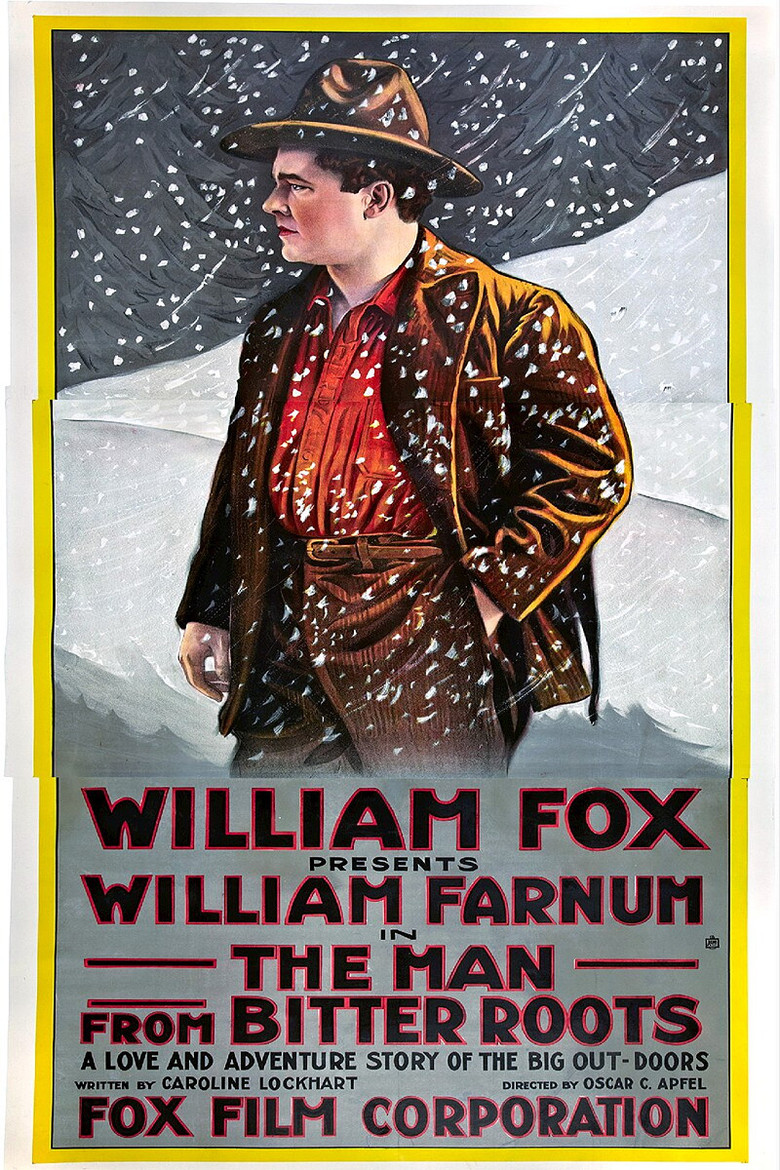 The Man from Bitter Roots poster background