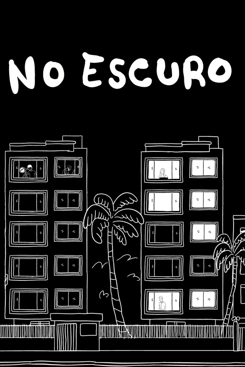 No Escuro poster background