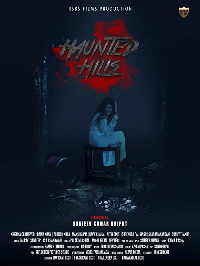 Haunted Hills poster background