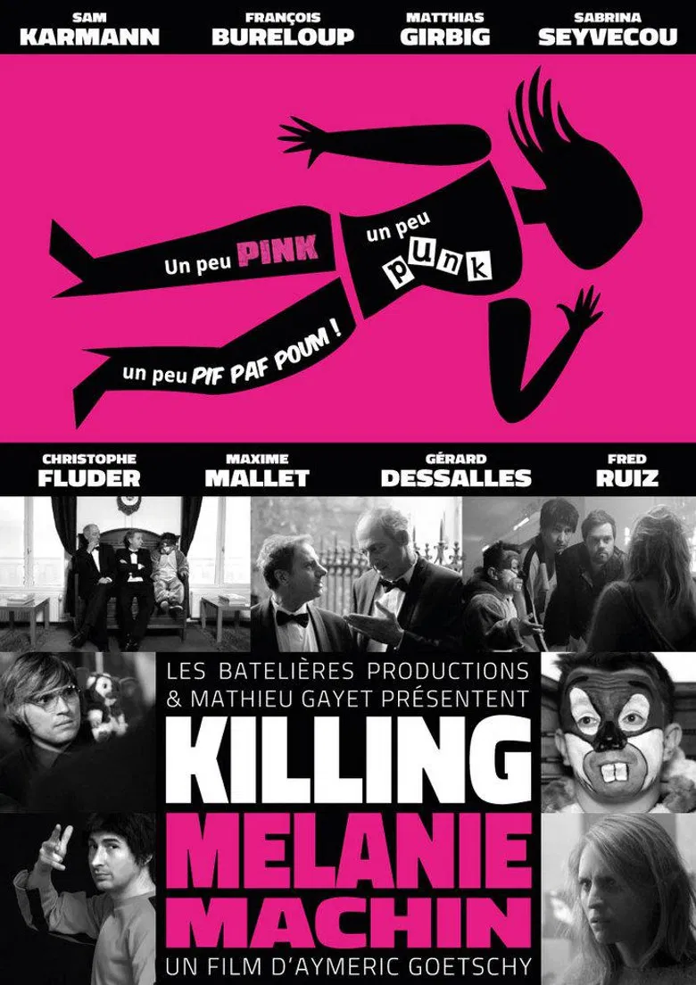 Killing Mélanie Machin poster background