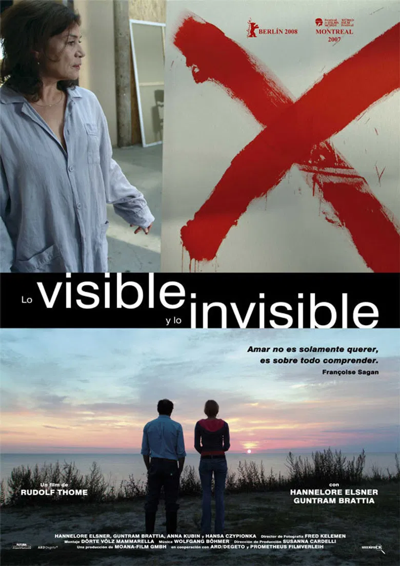 The Visible and the Invisible poster background