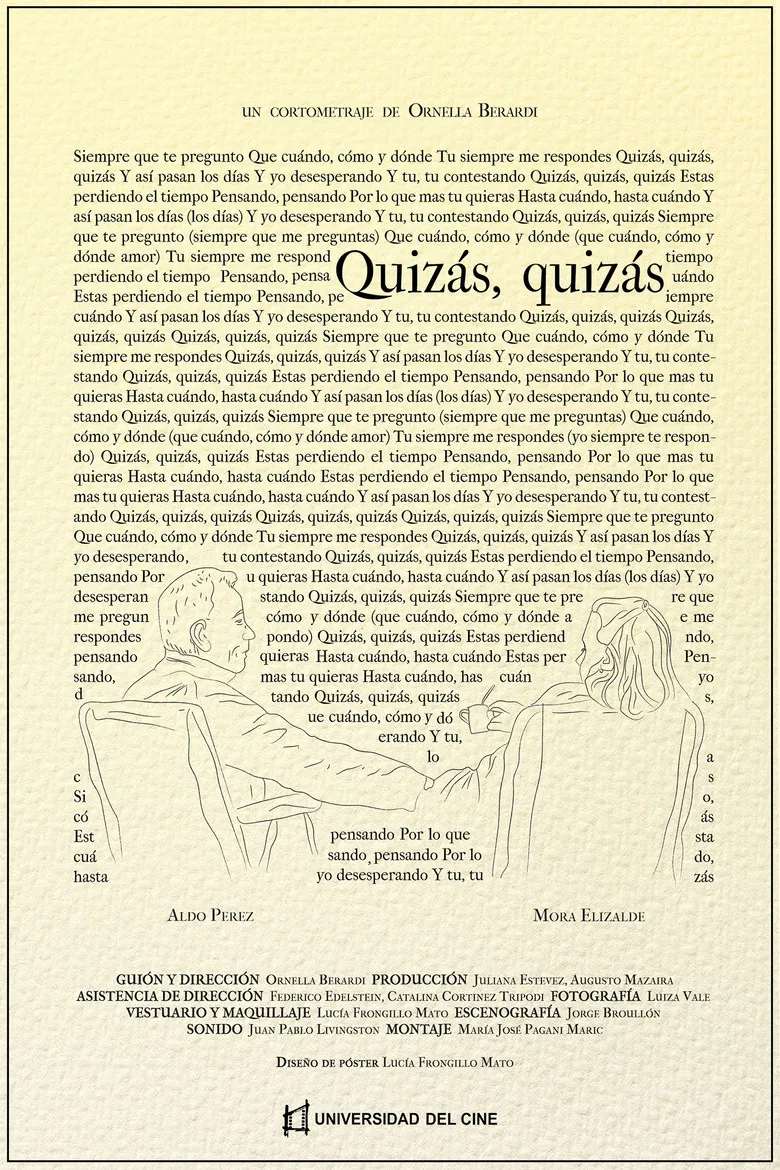 Quizás, quizás poster background