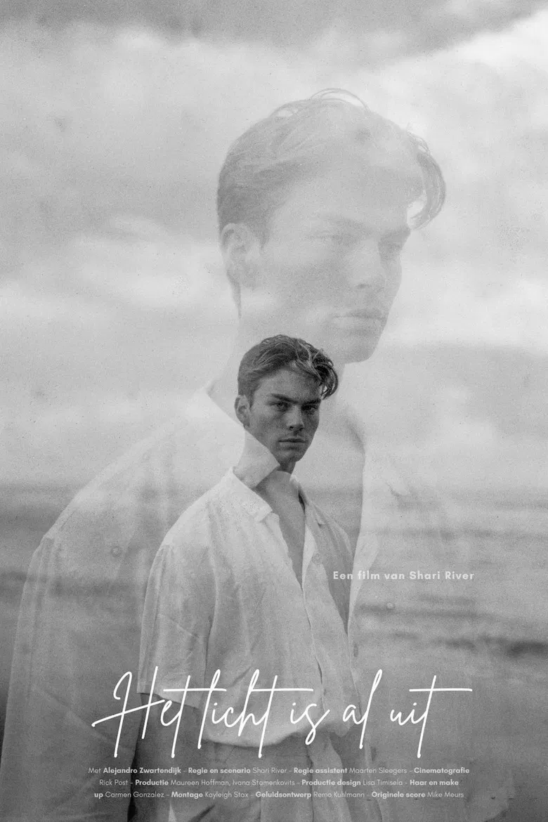 Het Licht is al Uit poster background