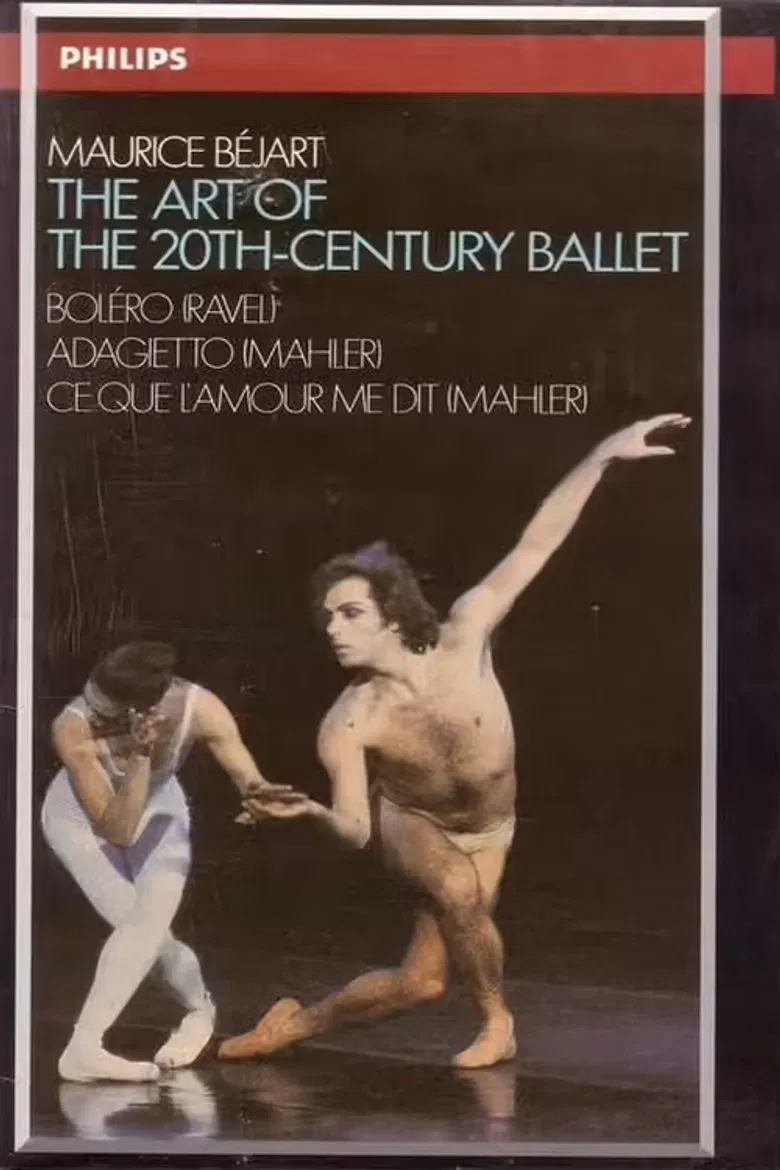 Maurice Béjart, The Art of The 20th Century ballet poster background