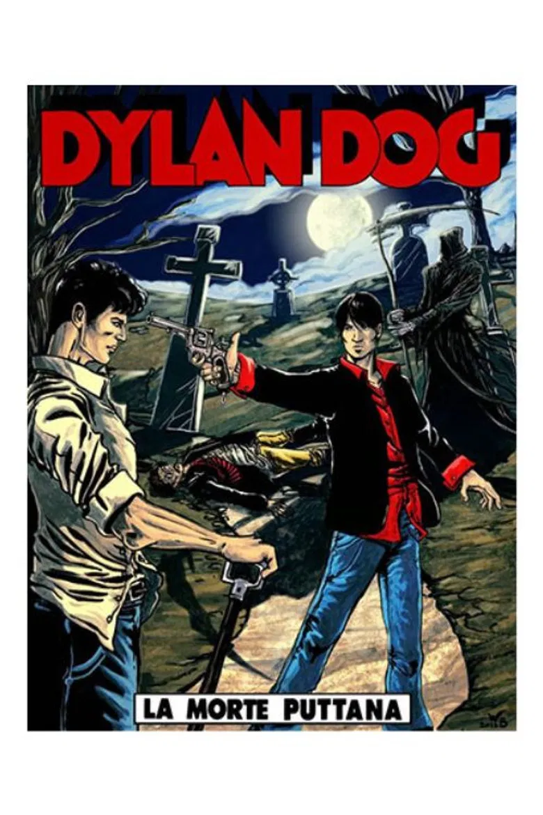 La Morte Puttana poster background