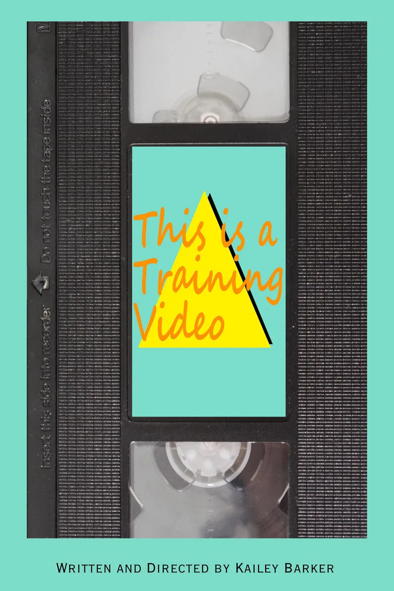 This is a Training Video poster background