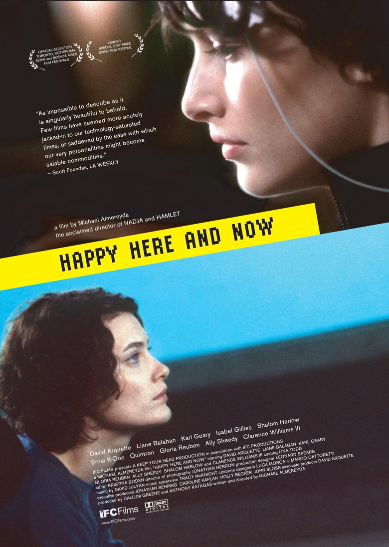 Happy Here and Now poster background