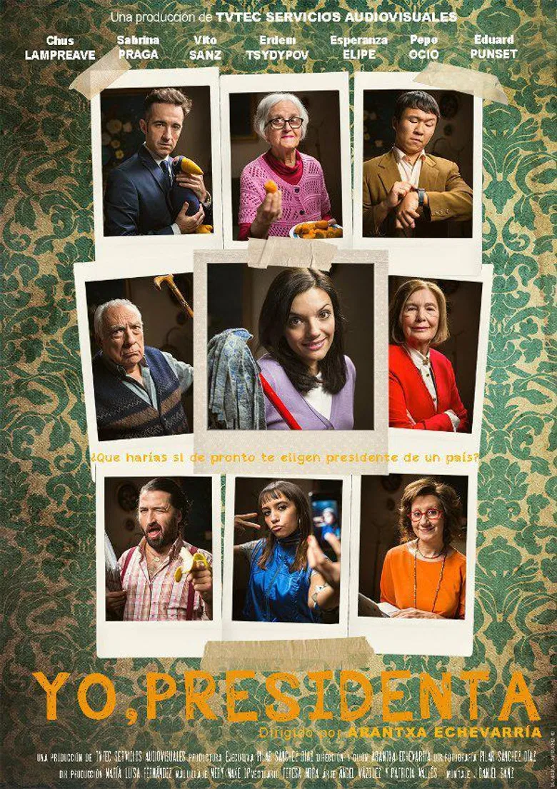 Me, the President poster background