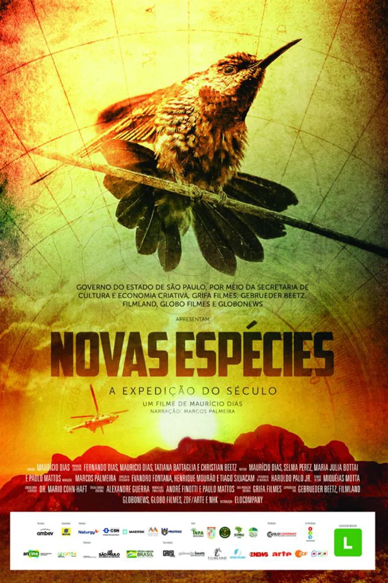 Novas Espécies – A Expedição do Século poster background