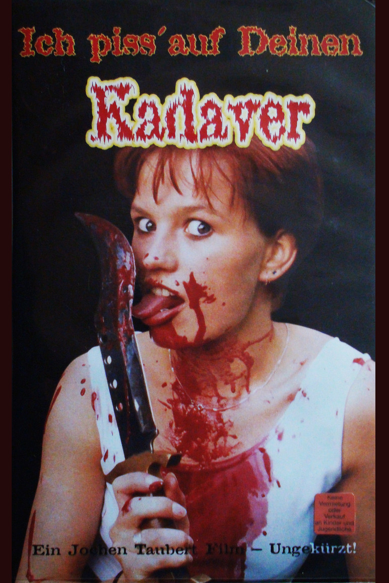 Ich piss' auf deinen Kadaver poster background