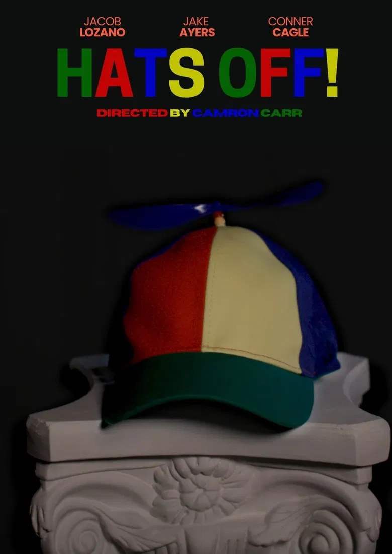 Hats Off! poster background