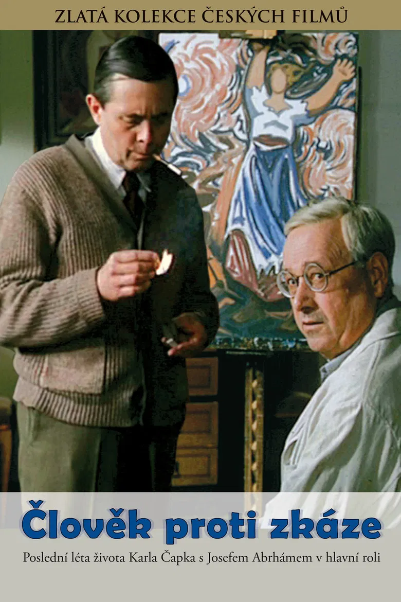 Člověk proti zkáze poster background