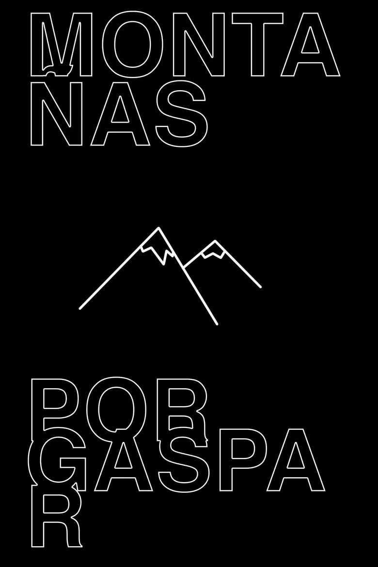 Montañas por Gaspar poster background