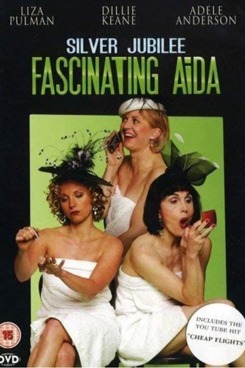 Fascinating Aïda: Silver Jubilee poster background