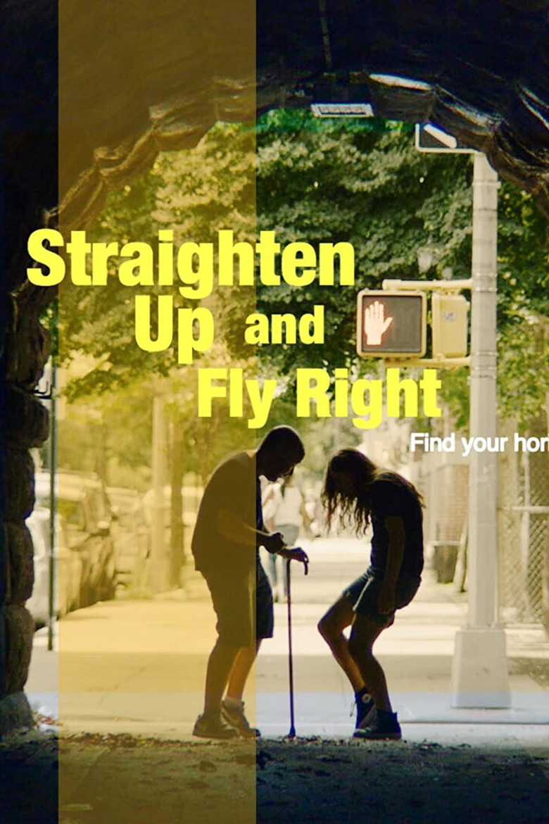 Straighten Up and Fly Right poster background