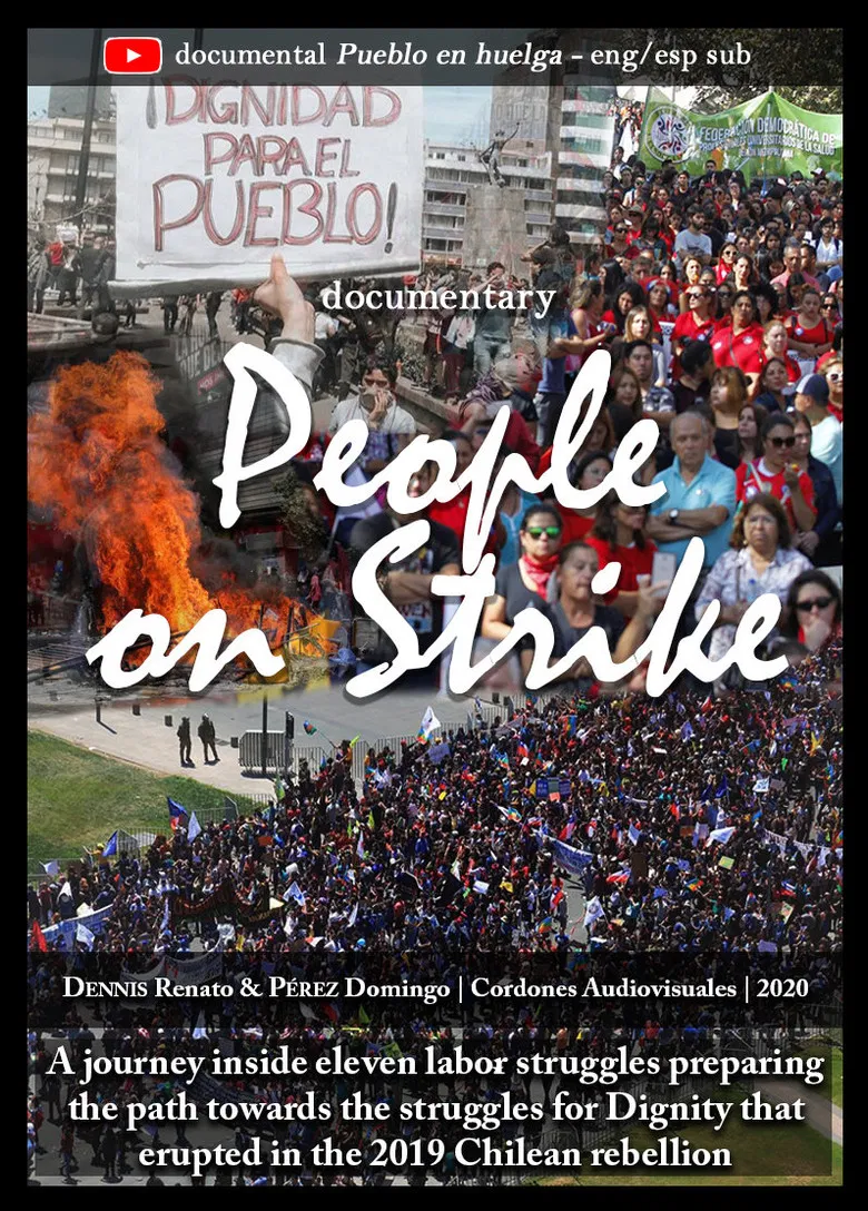 People On Strike poster background