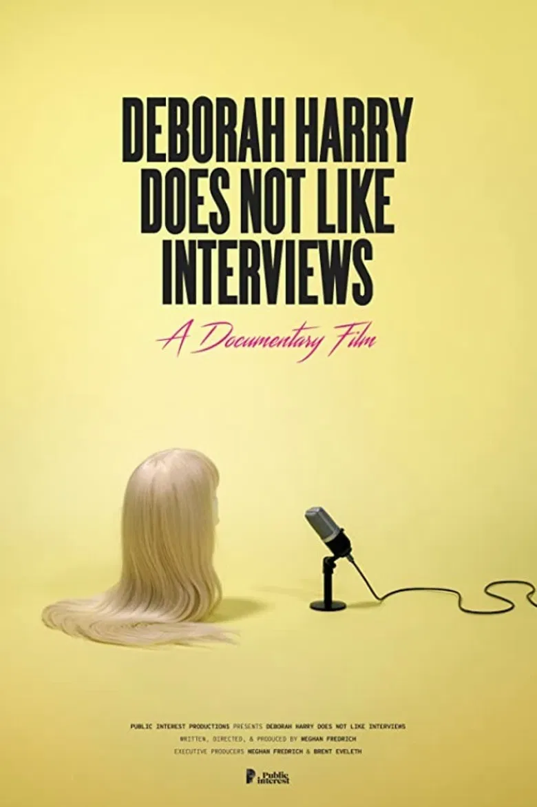 Deborah Harry Does Not Like Interviews poster background