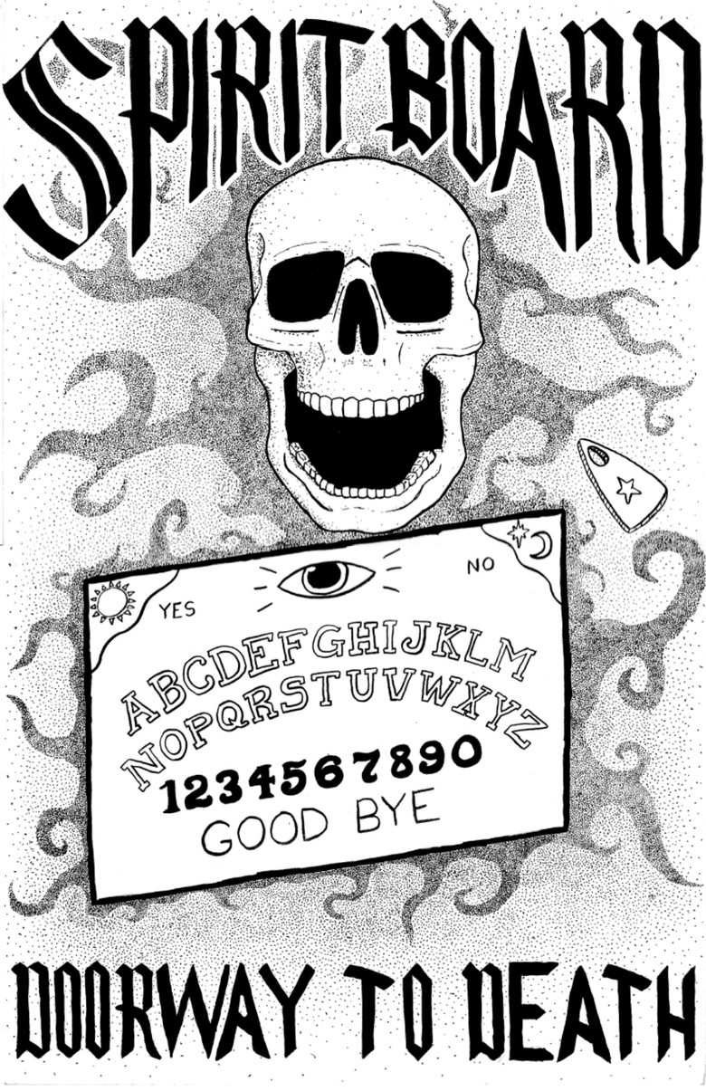 Spirit Board: Doorway to Death poster background