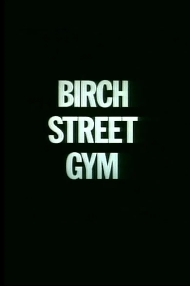 Birch Street Gym poster background