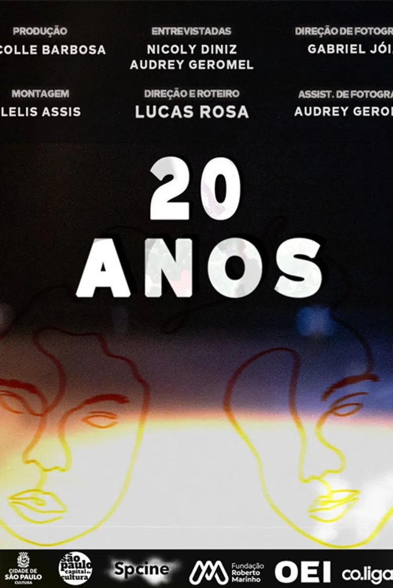 20 anos poster background