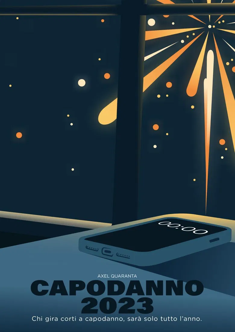 New Year's Eve 2023 poster background