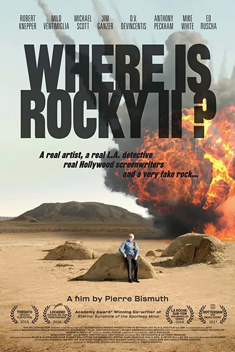Where is Rocky II? poster background